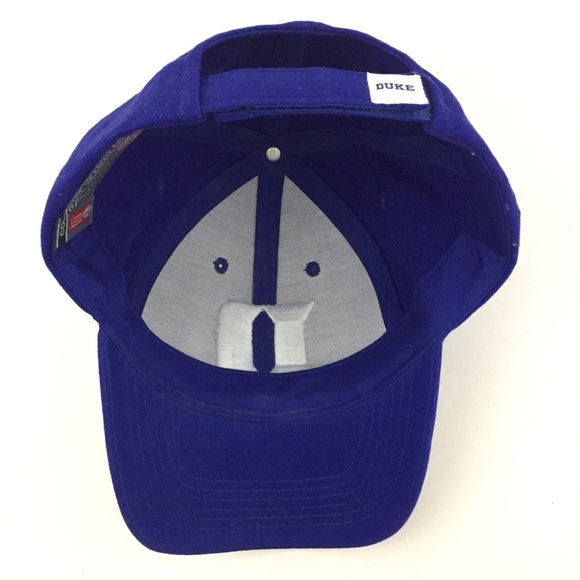 Duke Blue Devils Hat Script Logo Basketball Football Adjustable Sports Dad Cap - Picture 6 of 9